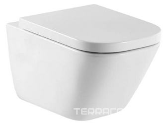 Унитаз подвесной Roca Gap 34647L000 Clean Rim| 54x34x30