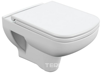 Унитаз подвесной Cersanit Colour CLEAN ON безободковый| 52x36x36