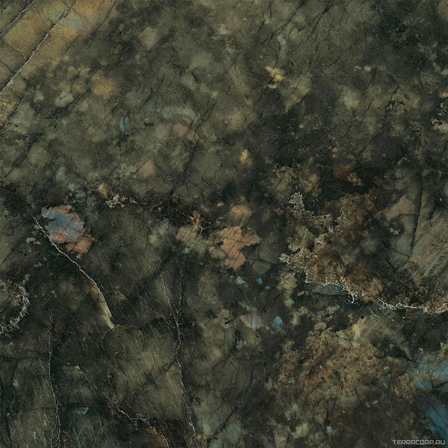 Керамогранит Atlas Concorde Italy Marvel Dream Marvel Brazil Green 75x75 Lappato 75x75 XX Зеленый, фото 4