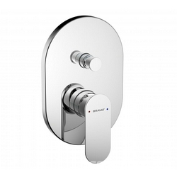 Смеситель Bravat Gina PB865104CP-2-ENG для ванны с душем| 12x18x6