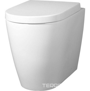 Унитаз напольный, 520x360x420мм, пристенный, безободковый, монтаж со скрытым в стене бачком, без сидения,  ZZ BelBagno Marino BB105CBR