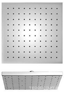 Душ верхний, стационарный, квадратный, 200х200мм, G 1/2, антикальц., (пластик цв.хром), Paini ZZ Paini Универсал 50CR759TCASQE