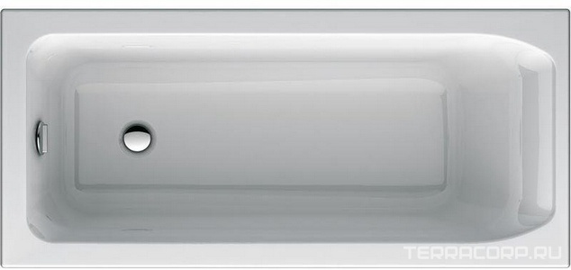 Ванна 1700х700хh450мм, прямоугольная, для встраивания (установка без панелей), без ножек арт.C895000 и слива-перелива, (акрил),  ZZ Ideal Standard Active K181701