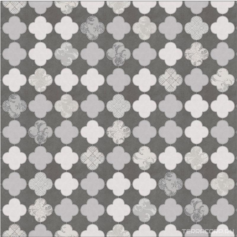 Мозаика Kerama Marazzi Универсал Модульное панно Marciana(n057475,n057484,n057481,n057479) 38x38 Серый, фото 3