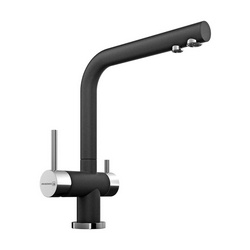 Смеситель Omoikiri Nagano BL для кухонной мойки| 14x29x23