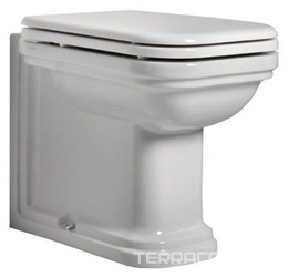 Унитаз приставной Kerasan Waldorf 55 см| 55x37x42