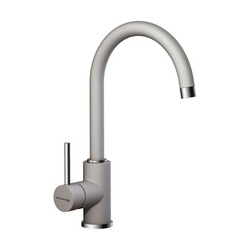 Смеситель Omoikiri Shinagawa GR для кухонной мойки| 10x32x22