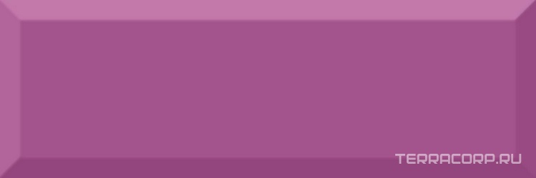 Monocolor Morado Biselado Brillo XX |10x30