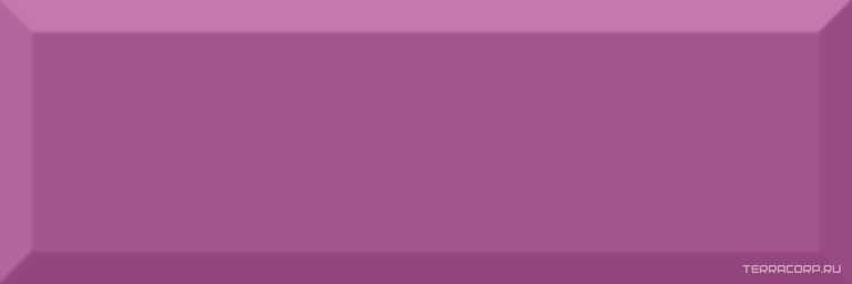 Monocolor Morado Biselado Brillo XX |10x30