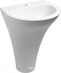 Раковина Kerasan Aquatech 374101 60 см| 60x85x51