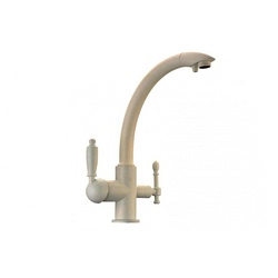 Смеситель Zorg Clean Water ZR 314 YF-33 песочный для кухонной мойки| 15x32x28