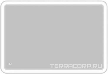 Зеркало 1200x30x800мм, реверс., с встроенным по периметру светильником и сенсорным выключателем, 12W, 220-240V, BelBagno ZZ