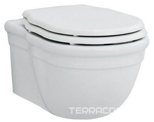 Унитаз подвесной ArtCeram Hermitage HEV010 01 00 белый| 55x36x37