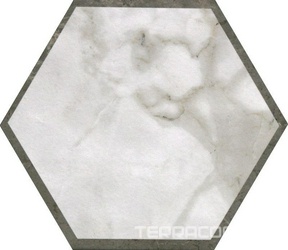 Roma Deco Esagono Calacatta Imperiale RT ZZ |21.6x25