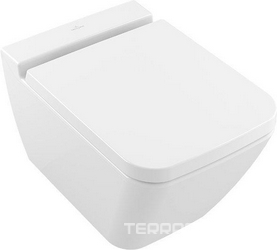 Унитаз подвесной Villeroy & Boch Finion 4664R0R1 alpin, Ceramicplus| 56x37x35