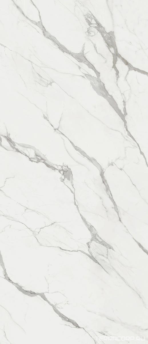 Керамогранит Gardenia Orchidea La Marmoteca Statuario Premium Lux 120x280 Белый, фото 7
