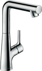 Смеситель Hansgrohe Talis S 72105000 для раковины, с донным клапаном| 10x26x20