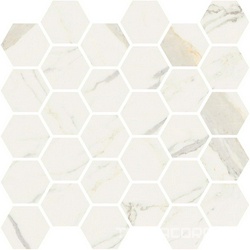 Mosaico Esagoni Bianco Calacatta ZZ |30x30