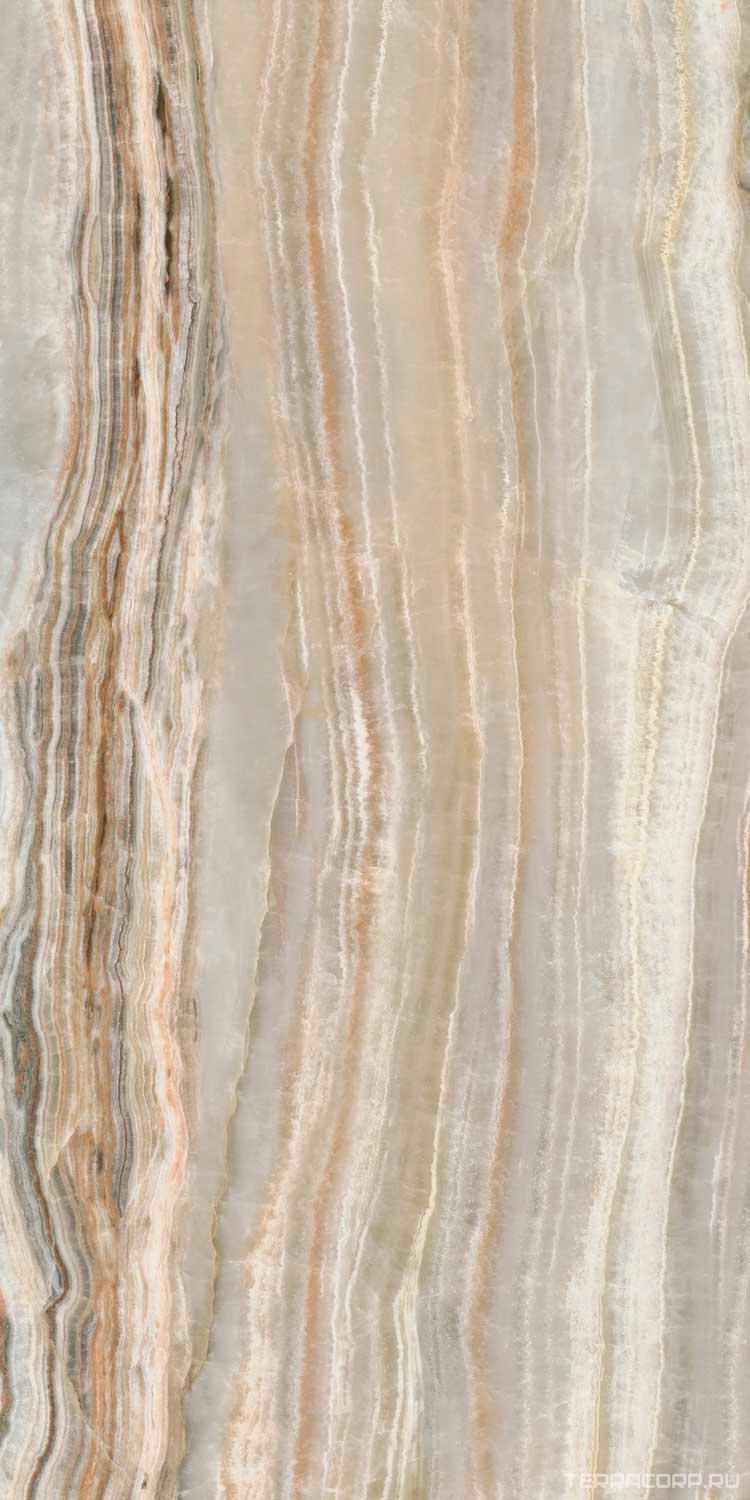 Керамогранит Kerama Marazzi Ониче зелёный светлый лаппатированный 119.5x238.5 Зеленый, фото 4