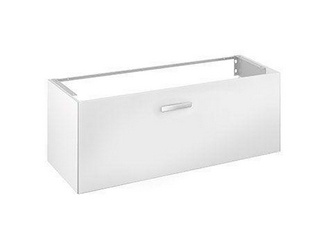 Тумба подвесная, 996х450х487мм, под раковину арт.32771 хх, выдвижн. ящик, пласт.коврик, сифон в компл., (цв. белый матовый), Royal Universe ZZ