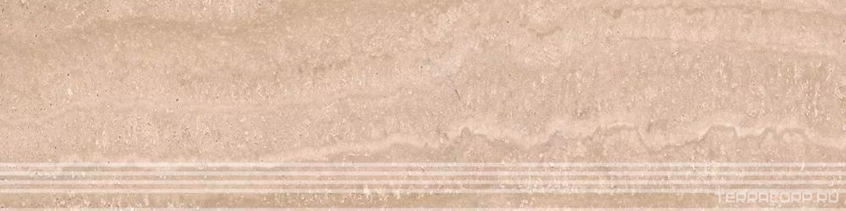 Ступени Kerama Marazzi Риальто Ступень  песочный натуральный30x119.5 Бежевый 