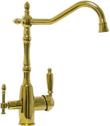 Смеситель Seaman Barcelone SSL-5387 Sun для кухонной мойки| 16x35x26