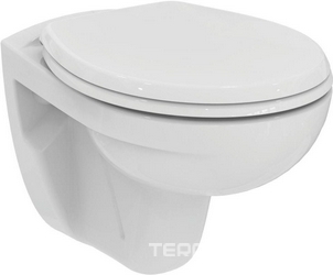 Унитаз подвесной Ideal Standard Eurovit K881201 безободковый| 52x35x35