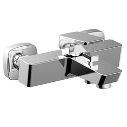 Смеситель Aquanet Gotic AF440-20С для ванны с душем, хром| 21x9x19
