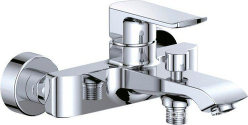 Смеситель BelBagno Disco DIS VASM CRM для ванны с душем| 21x11x20