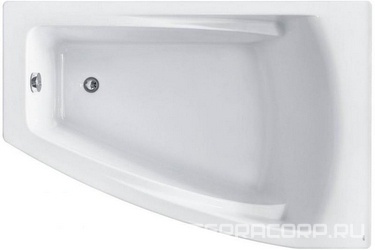 Акриловая ванна Roca Hall Angular 150x100 R| 150x100x48