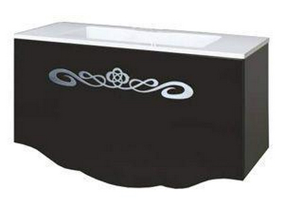 Тумба 85х44хh53см, подвесная, под раковину, (цв., ручка цв.хром),  ZZ La Beaute Cher B85C2