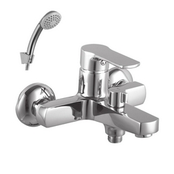 Смеситель Lemark plus Grace LM1512C для ванны с душем| 21x15x17