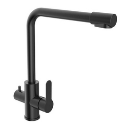 Смеситель Orange Steel M99-008B для кухонной мойки| 15x35x32