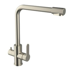 Смеситель Orange Steel M99-008NI для кухонной мойки| 15x35x32