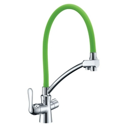 Смеситель Lemark Comfort LM3070C-Green для кухонной мойки| 15x45x27