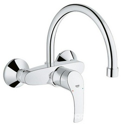 Смеситель Grohe Eurosmart 32482002 для кухонной мойки| 21x28x25