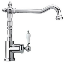 Смеситель Paini Duomo 88CR572L1USKM для кухонной мойки| 14x27x29