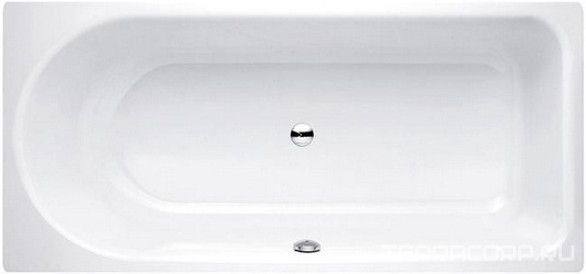 Стальная ванна Bette Ocean 8865 PLUS, AR перелив спереди| 170x80x45