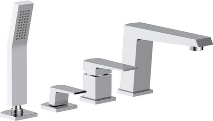 Смеситель BelBagno Arlie ARL VIM4 CRM на борт ванны| 4x13x19