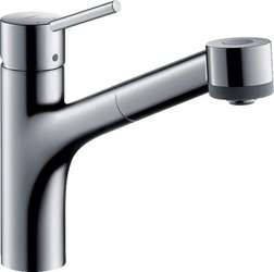 Смеситель Hansgrohe Talis S 32841000 для кухонной мойки| 5x25x24