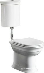 Унитаз приставной Hatria Dolcevita вертикальный выпуск| 59x37x40