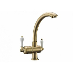 Смеситель Zorg Clean Water ZR 327 YF BR для кухонной мойки| 16x31x25