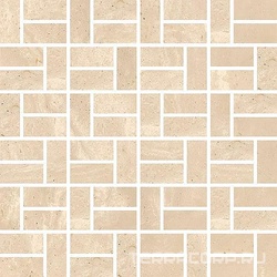 Mosaico Bricks Avorio Pat/Rett 2x5 ZZ |30x30
