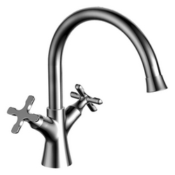 Смеситель Lemark Duetto LM5704C для кухонной мойки| 16x37x25