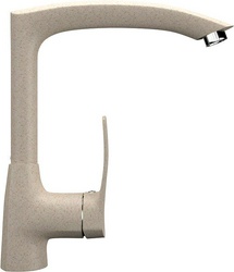 Смеситель Ulgran U-005(328) бежевый, для кухонной мойки| 10x26x22