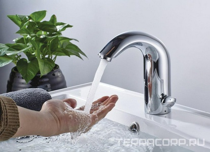 Смеситель для раковины, сенсорный (инфракрасный) с регулировкой температуры, хром ZZ Lemark Project LM4656CE