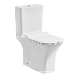 Унитаз-компакт Orange C02-000W безободковый, с микролифтом| 66x34x77