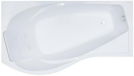 Акриловая ванна Triton Мишель 170 R с каркасом| 170x96x45