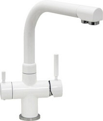 Смеситель Seaman Barcelone SSL-5383 Snow для кухонной мойки| 15x30x26