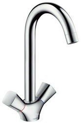 Смеситель Hansgrohe Logis 71280000 для кухонной мойки| 14x28x17